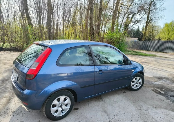 Ford Fiesta cena 6200 przebieg: 190500, rok produkcji 2005 z Warszawa małe 596